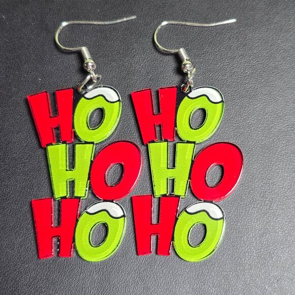 2/$15 Ho Ho Ho Christmas Earrings (NWOT) - Picture 3 of 4